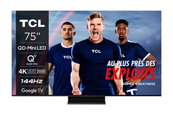 Tcl - 75MQLED85 QD-MiniLed Dolby Atmos 144Hz 4K 190cm 2024