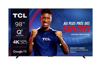 Tcl - 98C69B QLED Dolby Vision & Atmos 144hz 4K 248cm 2024