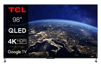 TV LED Tcl QLED 98C735 4K Ultra HD 120 Hz - Google TV - Game Master Pro