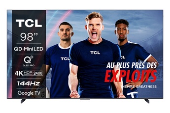 Tcl - 98MQLED85 QD-MiniLed Dolby Atmos 144Hz 4K 248cm 2024