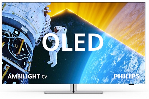 65OLED849 Ambilight TV pied central pivotant 144Hz 4K 164cm 2024