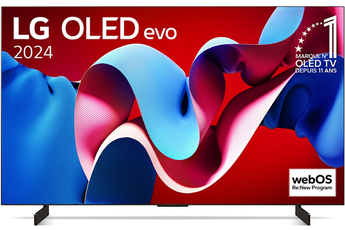 TV OLED Lg OLED42C4 OLED evo Dolby Atmos & Vision 120Hz 4K 106cm 2024