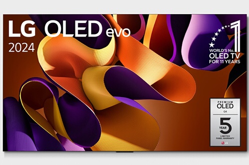 OLED55G4 OLED evo Design ultra-fin 144Hz 4K 139cm 2024