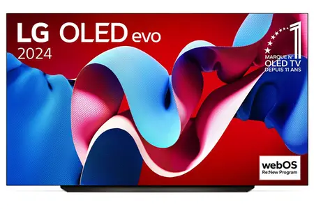 TV OLED Lg OLED83C4 OLED evo Dolby Atmos & Vision 120Hz 4K 210cm 2024