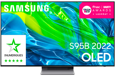 TV OLED Samsung QE55S95B 4K UHD 55'' ARGENT