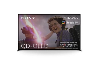 Ecran QD-OLED 139 cm (55") - 4K UHD / XR Triluminos Max - HDR10 - HLG - Dolby vision / Google TV - Bravia Core / 4 HDMI - 2 USB - Bluetooth - Wifi