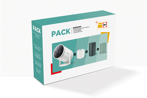 Pack Videoprojecteur nomade The Freestyle + Batterie portable + Etui etanch