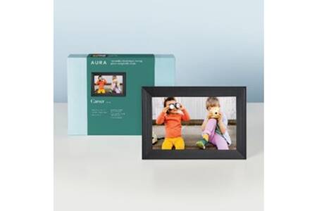 Cadre Photo Numérique 10,1 Pouces WiFi 32 Go - Écran Tactile IPS HD - Partage Instantané Via App - Rotation Automatique - Cadeau Pour Parents - 6