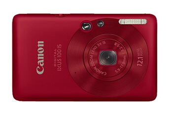 Canon Ixus 100 Is Rouge