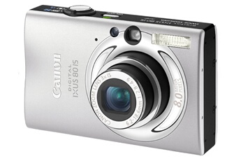 Appareil Photo Compact Canon Ixus 80 Is Argent