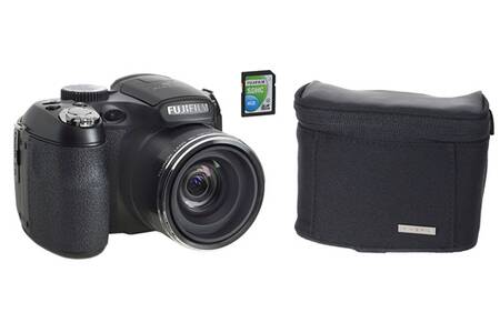 Appareil Photo Bridge Fujifilm Pack S2995 Etui Sd 4go Pack S2995