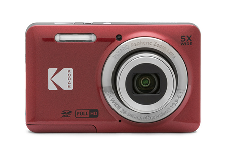 Appareil photo compact Kodak Appareil photo compact FZ55 Rouge