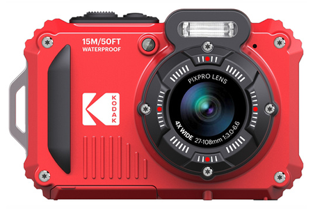 Appareil photo compact Kodak Appareil photo Compact Kodak WPZ2 Rouge