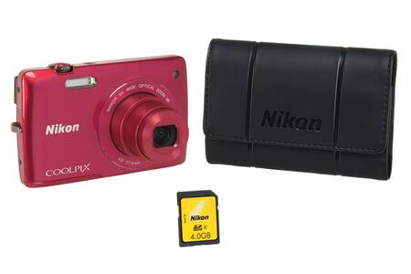 Appareil Photo Compact Nikon S4300 Rouge Carte Sd 4go Etui Darty