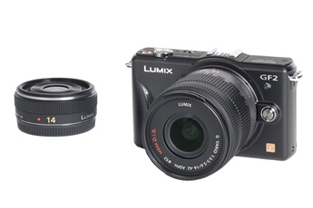 Panasonic Gf2 Noir 14Mm + 14-42Mm