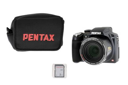 Appareil Photo Compact Pentax X 90 Etui Sd 2 Go Darty