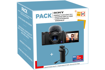 Appareil photo compact Sony pour Vlogging Sony ZV-1 + Poignée