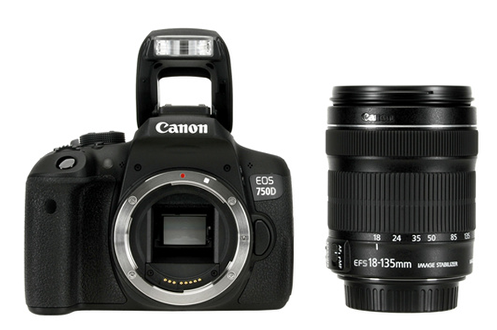Canon PACK EOS 750D + 18-135 MM IS STM