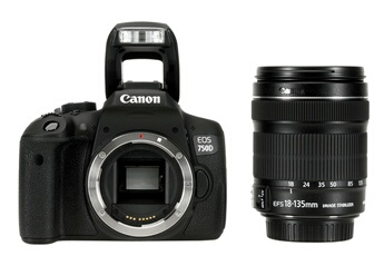 PACK EOS 750D + 18-135 MM IS STM