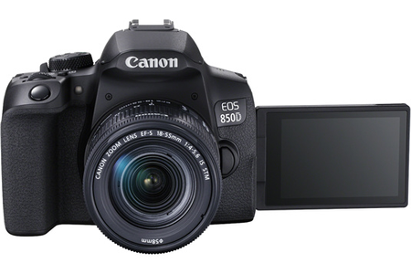 Appareil photo Reflex Canon EOS 850D + 18-55 IS