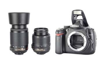 D5000 + 18-55VR + 55-200VR