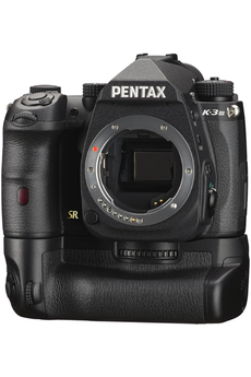 Appareil photo Reflex Pentax K-3 Mark III nu noir + Grip D-BG8 + 2ème Batterie