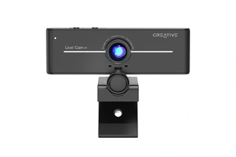 Webcam 4K UHD avec compensation de contre-jour / Capteur d'image 8 MP Sony de la série IMX / Deux micros intégrés omnidirectionnels / Compatible sur toute plateforme
