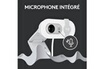Logitech Brio 100 Full HD avec confidentialité, Correction automatique de l''éclairage, USB-A - Blanc photo 4