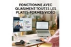 Logitech Brio 100 Full HD avec confidentialité, Correction automatique de l''éclairage, USB-A - Graphite photo 6