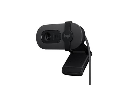 Webcam Logitech Brio 100 Full HD avec confidentialité, Correction automatique de l''éclairage, USB-A - Graphite