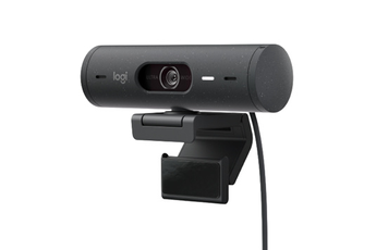 Webcam Logitech Brio 500 Webcam HD avec Deux Micros a Reduction de Bruit - Graphite