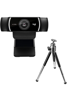 Webcam Logitech C922 Pro Full HD 1080p avec deux microphones pour PC