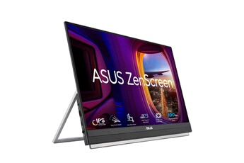 Ecran portable 21,5" (31,8 cm) - 1920 x 1080 pixels / Luminosité 250 cd/? - Temps de réponse 5 ms / Taux de rafraîchissement : 100 Hz / 1 HDMI - 1 USB type C