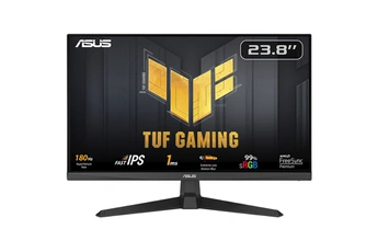 Ecran Gaming 24" (61 cm) - Fast IPS - Résolution 1920 x 1080 / 180Hz - Temps de réponse 1 ms / Extreme Low Motion Blur Sync et AMD FreeSyncT Premium / 2 HDMI - 1 DisplayPort