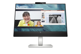 Ecran LED 24" (60 cm) - Dalle IPS - Résolution 1920 x 1080p / Webcam - Rapidité d'affichage 5 ms - 75 Hz / Luminosité 300 cd/m² - Contraste 1000:1 / 1 HDMI - 1 DisplayPortEcran LED 24" (60 cm) - Dalle IPS - Résolution 1920 x 1080p / Webcam - Rapidité d'affichage 5 ms - 75 Hz / Luminosité 300 cd/m² - Contraste 1000:1 / 1 HDMI - 1 DisplayPort