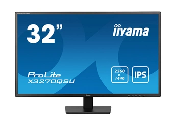 Ecran 31,5" (80 cm) - WQHD 2560 x1440 / Flicker Free LED / 100 Hz - Temps de réponse 3 ms / 1 HDMI - 1 DisplayPort