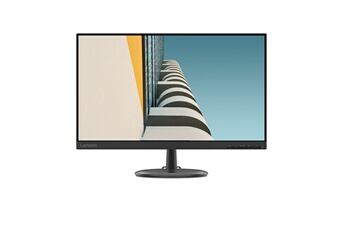 Lenovo C24-25 - Écran LED - 23.8" (23.8" visualisable) - 1920 x 1080 Full HD (1080p) @ 75 Hz - VA - 250 cd/m² - 1000:1 - 4 ms - HDMI, VGA - noir corbeau