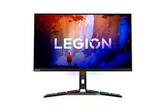 Ecran 31,5" (80 cm) 16/9 - UHD 3840 x 2160 pixels - Dalle IPS / Taux de rafraîchissement de 144 Hz - Contraste 1000:1 - Luminosité 400 cd/m² / Temps de réponse 0.2 ms - Angle de vision 178° / 178° / 2 HDMI 2.0 - 1 Display Port 1.4 - USB Type-C