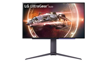 Ecran 27" (67,32 cm) - 2560 x 1440 / Dalle OLED - DisplayHDR 400 / 240 Hz - Temps de réponse 0,03 ms / 1 DisplayPort - 2 HDMI - 2 USB