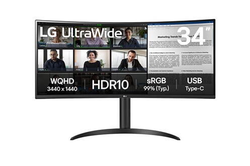 Écran LG UltraWide 34WR50QK-B