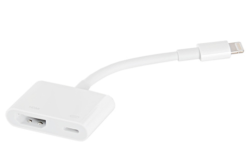 Connectique et chargeurs pour tablette Apple Adaptateur Lightning