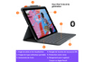 Logitech Etui clavier Slim Folio pour iPad 9ème génération, 8ème génération et 7ème génération sans fil Noir photo 7