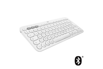 Clavier Bluetooth multidispositif pour mac / Tapez sur n'importe lequel des trois dispositifs sans fl Bluetooth et basculez entre eux / Disposition Mac, compatible avec macOS, iOS, iPadOS / Autonomie de deux ans assurée par deux piles AAA (préinstallées)Clavier Bluetooth multidispositif pour mac / Tapez sur n'importe lequel des trois dispositifs sans fl Bluetooth et basculez entre eux / Disposition Mac, compatible avec macOS, iOS, iPadOS / Autonomie de deux ans assurée par deux piles AAA (préinstallées)