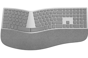 Clavier pour tablette Microsoft Clavier ergonomique Surface Bluetooth Gris - AZERTY