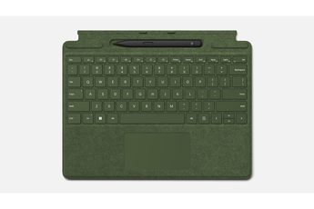 Clavier pour tablette Microsoft Clavier Signature pour Surface Pro avec stylet - Vert foret