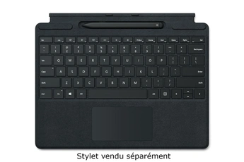 Clavier pour tablette Microsoft Type Cover Surface Pro 8 - Noir