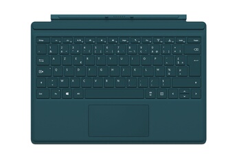 Clavier AZERTY Type Cover vert pour Surface Pro 4