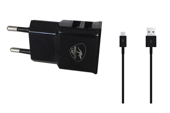 Connectique et chargeurs pour tablette Mobility Lab Chargeur secteur + câble Micro USB Noir