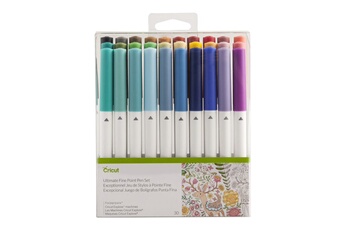 Cricut - Ensemble de stylos Ultimate a pointe fine (boîte de 30)