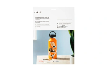 Cricut - Kit d''Autocollants Imperméables à imprimer - Transparents